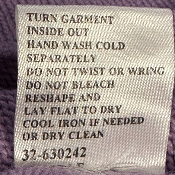 Emme Lightweight Allure Sweater Plus Size 2 Lilac V Neck Crocheted Details NWT - Picture 6 of 16